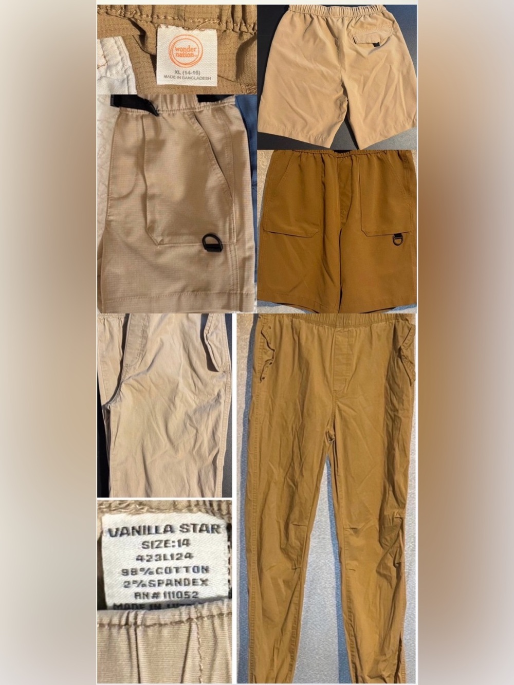 SIZE 14/16 BIG BOY’S 13 PIECE CASUAL CLOTHING BUNDLE - Picture 8 of 13